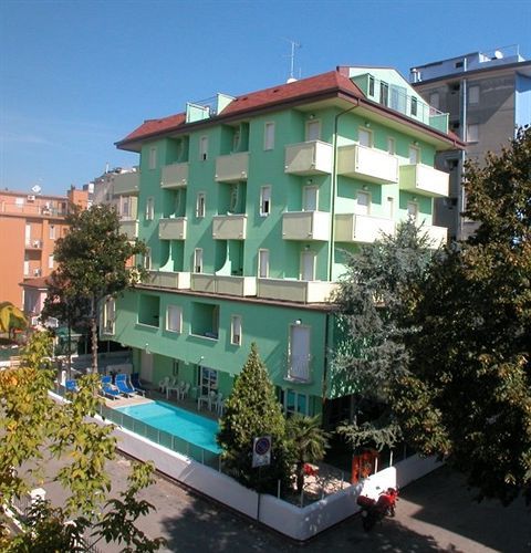 Residence Eurogarden Ріміні Екстер'єр фото